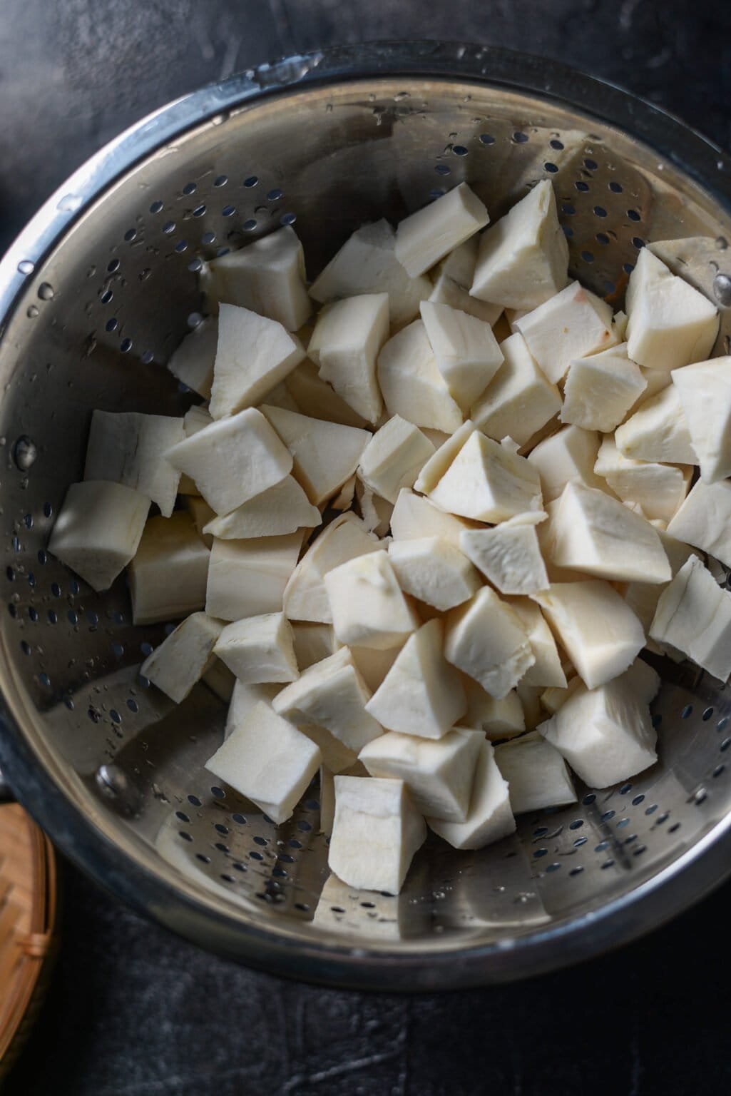 Cassava Sticky Rice Hanoi Street Food - Xôi Sắn (Cassava Sticky Rice) - Summer & Spice